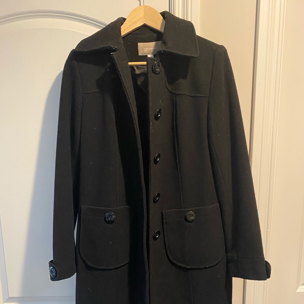 Croft and Barrow Knee Lenght Peacoat